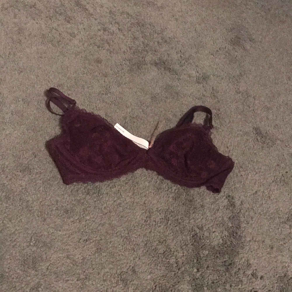 Brand new Victoria's Secret bralette in burgundy